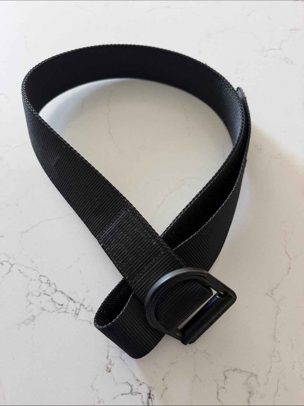 5.11 Tactical Black Webbing Belt Strap with D-Ring